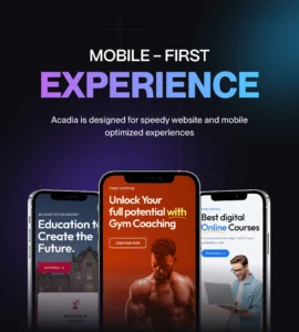 Acadia WordPress Theme Review: Pros, Cons, and Is It Worth It 2 Acadia WordPress Theme mobile responsiveness