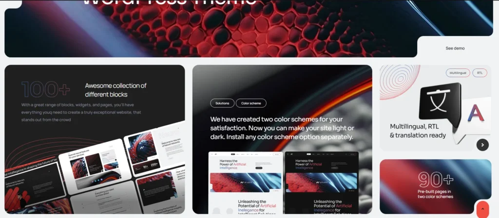 Neuros AI Agency & Technology WordPress Theme Review: Is It the Best Theme for AI Startups? 2 Neuros AI Agency Technology WordPress Theme Review Is It the Best Theme for AI Startups 06